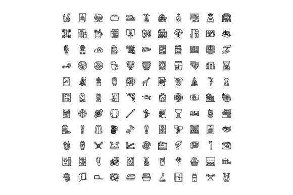 Large Collection of Diverse Linear Vecto