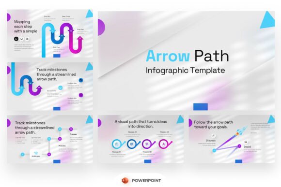 Minimal Path Arrow PowerPoint: A Practical Choice for Visual Process Communication