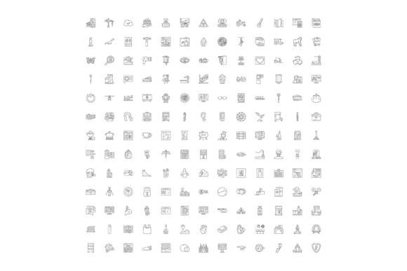 Modern Outline Icon Sets: Why Business, Tech, and Education Designers Rely on Minimal Grid Collections